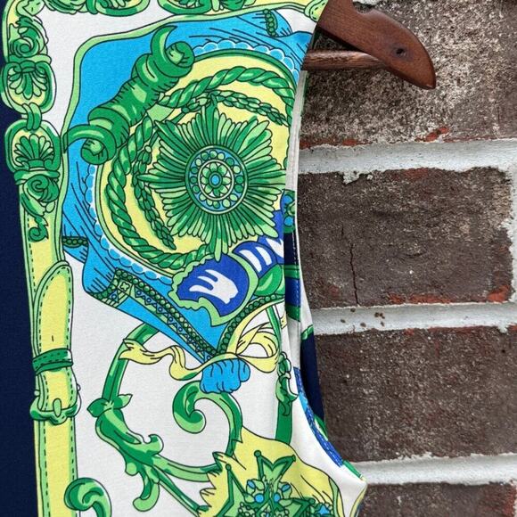 Julie Brown NYC Sleeveless Mod Print Shift Dress | Size Large - Picture 8 of 8